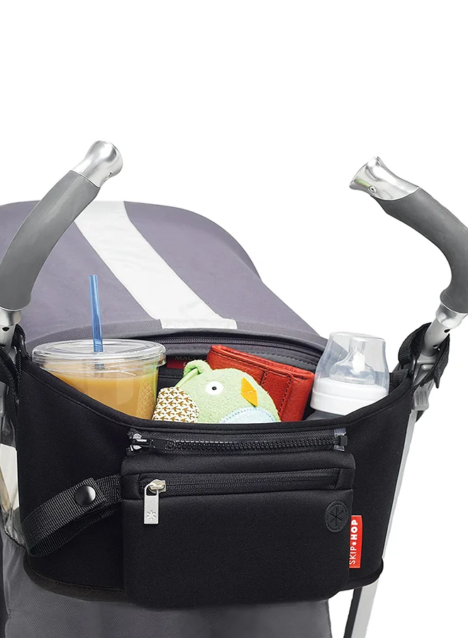 Skip Hop Universal Stroller Organizer, Grab And Go - Black