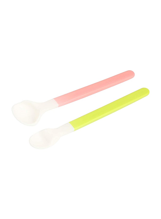 بيجون ملعقة إطعام ، عبوة من حبتين - متعدد الألوان - Image 5