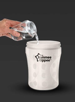 tommee tippee Close To Nature 2-In-1 Travel Steriliser 150ml - 260ml White  - Image 5