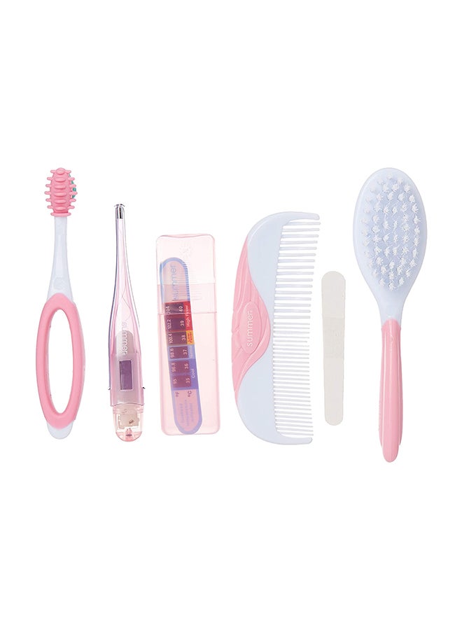summer infant 21-Piece Complete Nursery Care Kit, 0+ M - Pink/White  - Image 1