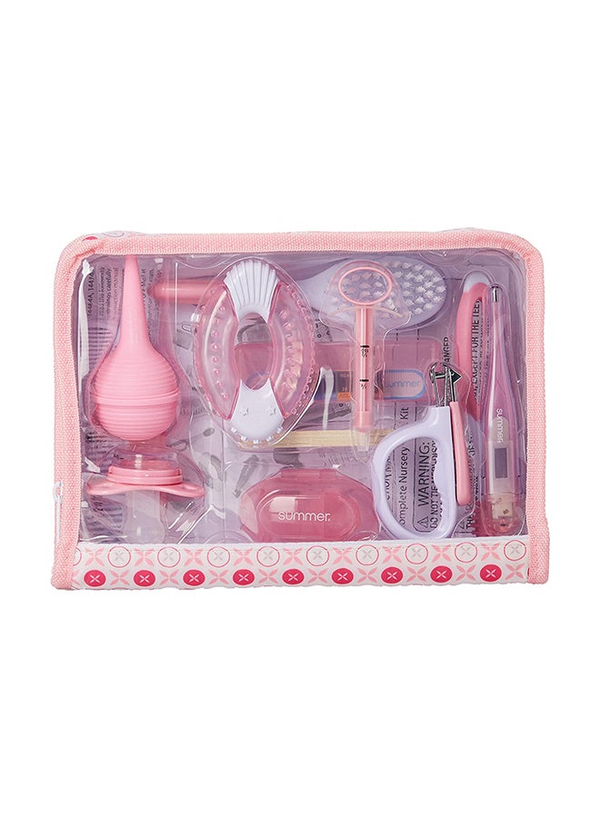 summer infant 21-Piece Complete Nursery Care Kit, 0+ M - Pink/White  - Image 2