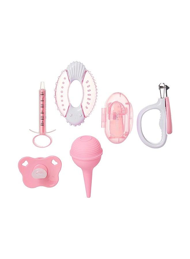 21-Piece Complete Nursery Care Kit, 0+ M - Pink/White - v1623843715/N11583788A_4