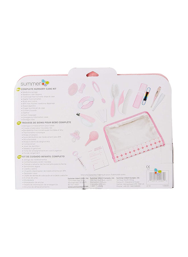 summer infant 21-Piece Complete Nursery Care Kit, 0+ M - Pink/White  - Image 5