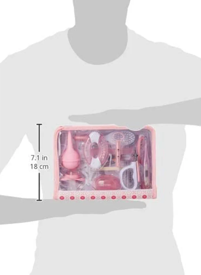 summer infant 21-Piece Complete Nursery Care Kit, 0+ M - Pink/White
