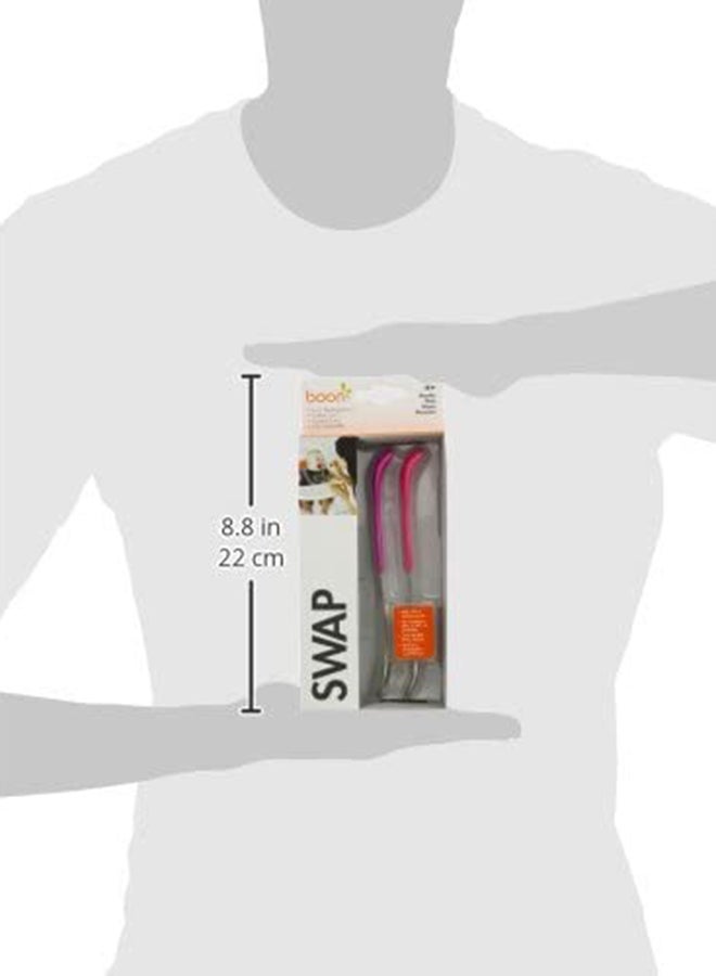 BOON - 2-In-1 Swap Feeding Spoons - Image 1