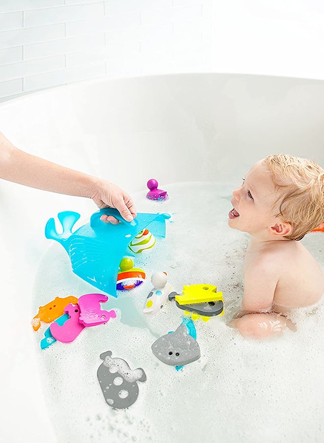 BOON - Whale Shaped Bath Toy Scoop - Image 1