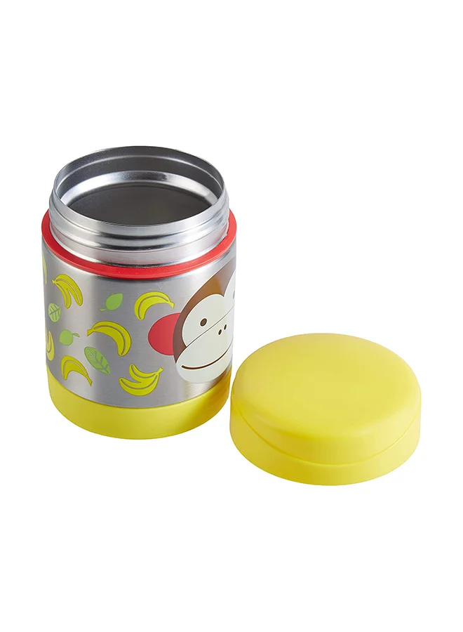 Skip Hop Zoo Insulated Little Kid Food Jar Monkey