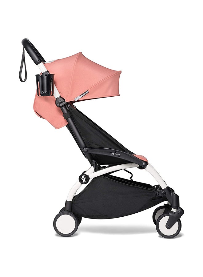 BABYZEN - Yoyo Stroller Cup Holder Attaches To 6 Different Points On The Babyzen Yoyo2 Stroller Frame Suitable For Parents And Kids - Black - Image 1