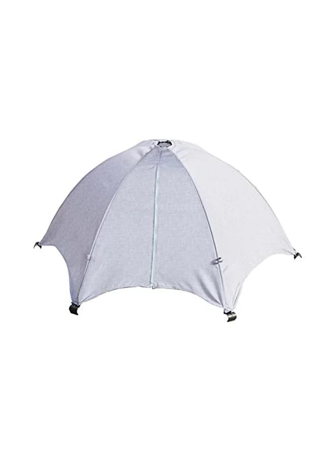 summer infant Pop N Play Deluxe Ultimate Yard - Grey/Blue/Black