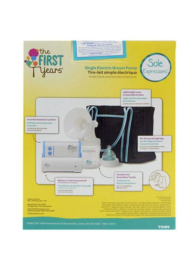 the FIRST years - Mipump Single Electric Breast Pump Set With Adjustable Suction Levels, Multicolour - Y4612 - Image 1