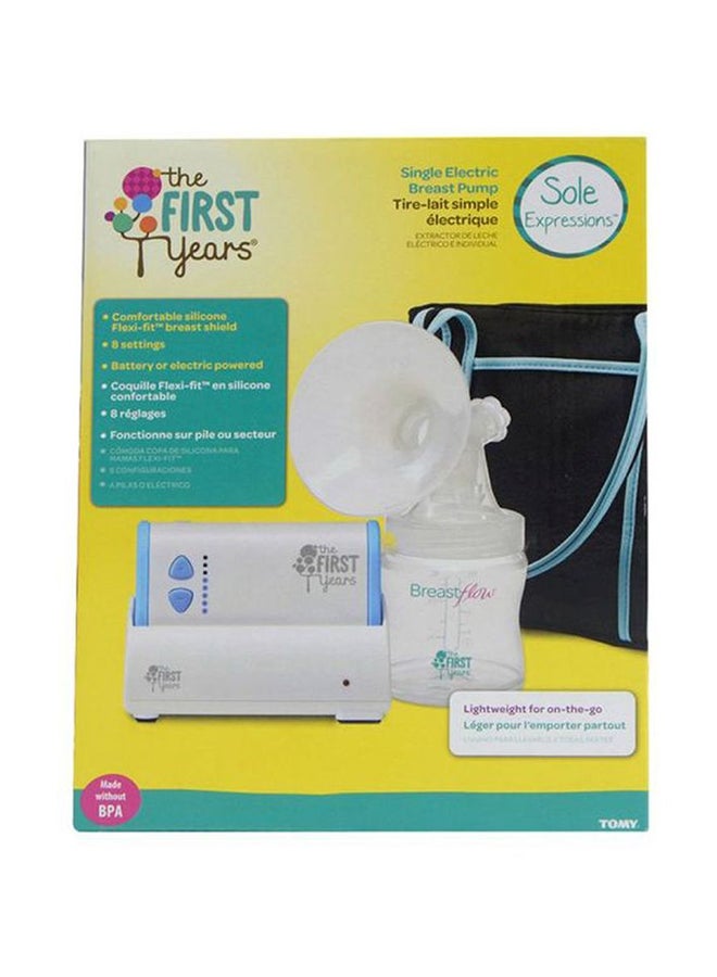 the FIRST years - Mipump Single Electric Breast Pump Set With Adjustable Suction Levels, Multicolour - Y4612 - Image 1