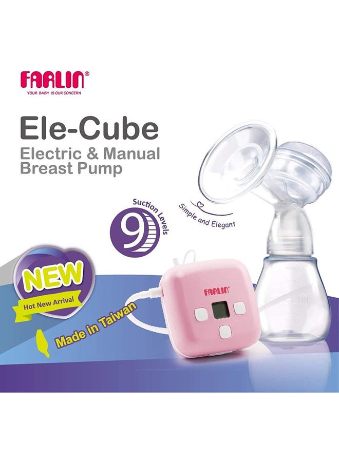 FARLIN - Ele-Cube Manual And Electric Breast Pump - Image 1