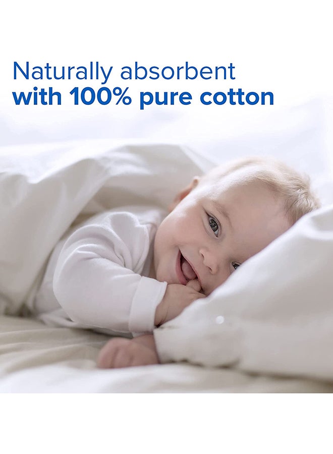Johnson's - 100-Piece Pure Cotton Buds - Image 1