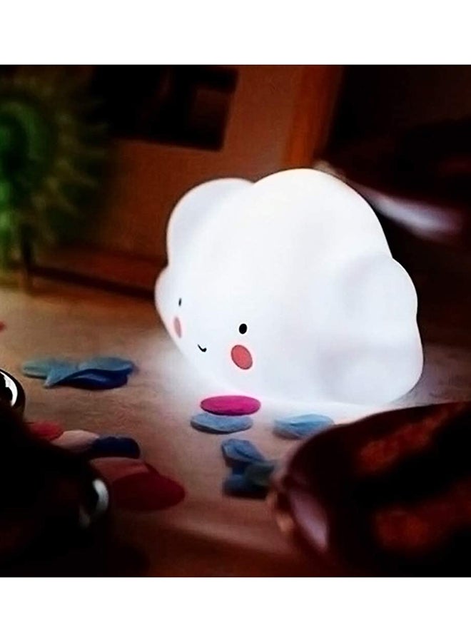 Night Lamp, Led Lamp, Bpa Free, Pvc, Home Décor, Cloud Lamp Light, White White