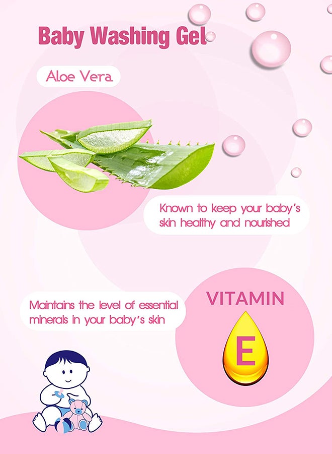 Cool & Cool Baby Washing Gel-60ml - Image 5