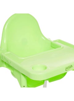 TEKNUM High Chair H1 Booster Seat With Feeding Tray With Safety Belt Green  - Image 4