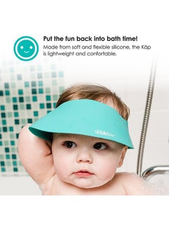 Käp Silicone Shampoo Repellent Cap – Adjustable, Soft & Waterproof Baby Shower Hat – Tear-Free Bathing Protection for Eyes & Ears – BPA & PVC-Free (0+ Months) - v1623843934/N20461807A_5