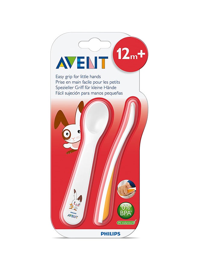 Toddler Fork And Spoon Set (12M+) SCF712- 00