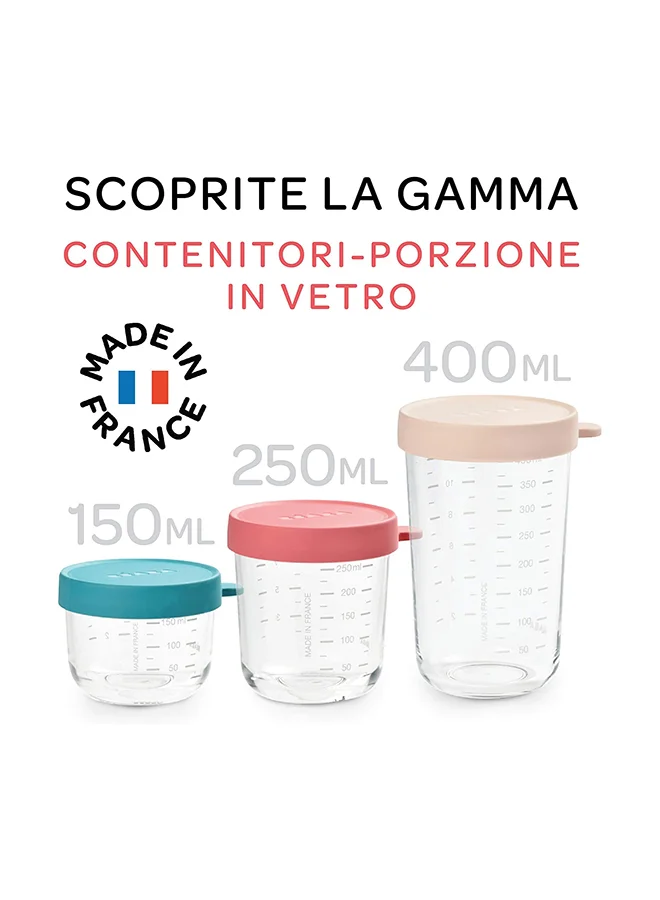 BEABA 2-Piece Glass Containers Set