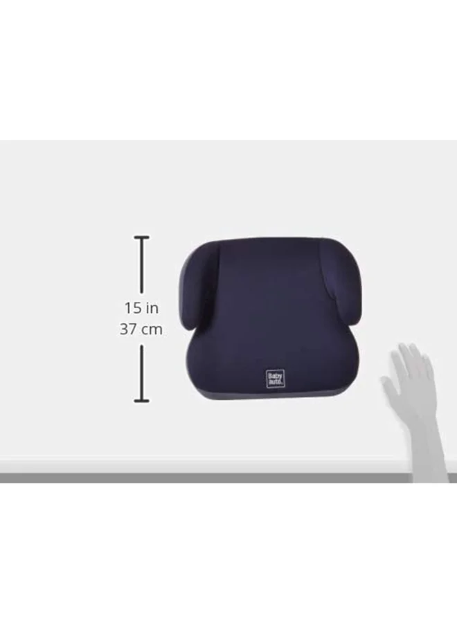 Babyauto Baby Auto Vista Booster Seat, Portable, Comfort Armrests, 15-36kg, 4-12 Years - Blue/Grey