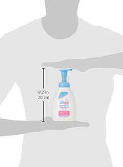 Sebamed Face And Body Wash Foam With Panthenol For Baby Delicate And Dry Skin, 400ml  - Image 3