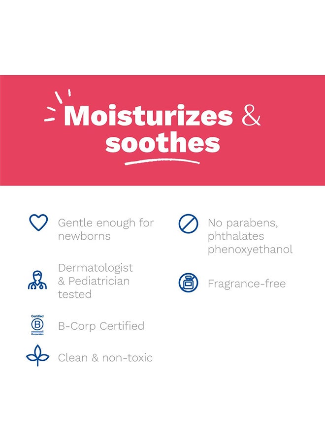 Baby Soothing Moisturizing Body Lotion, Fragrance-Free, Sensitive Skin, Moisturizing Face - 200ml