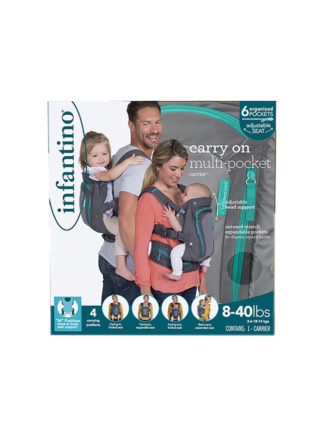 infantino - Carry-On Baby Carrier - Grey - Image 1