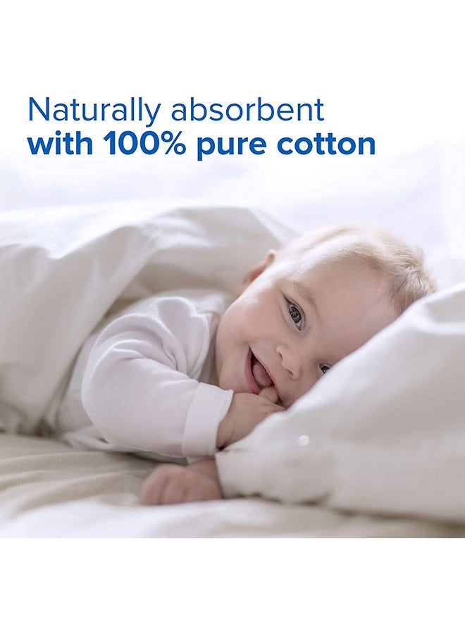Johnson's Pack Of 2 Baby Cotton Buds Soft and Gentle for Delicate Skin (200 Buds, 100 Buds) - GI2409006002  - Image 5