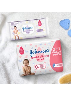 Baby Wipes - Gentle All Over, 72 - v1623844255/N36275456A_6