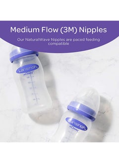 Lansinoh Pack Of 3 Feeding Bottles 8oz  - Image 3