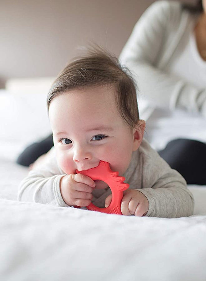 Dr. Brown’s Flexees Friends Teether, 3+ Months - Red - Image 4