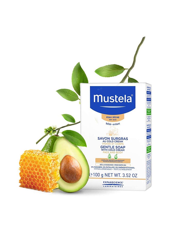 Mustela - Gentle Soap With Cold Cream, 100g - Image 1