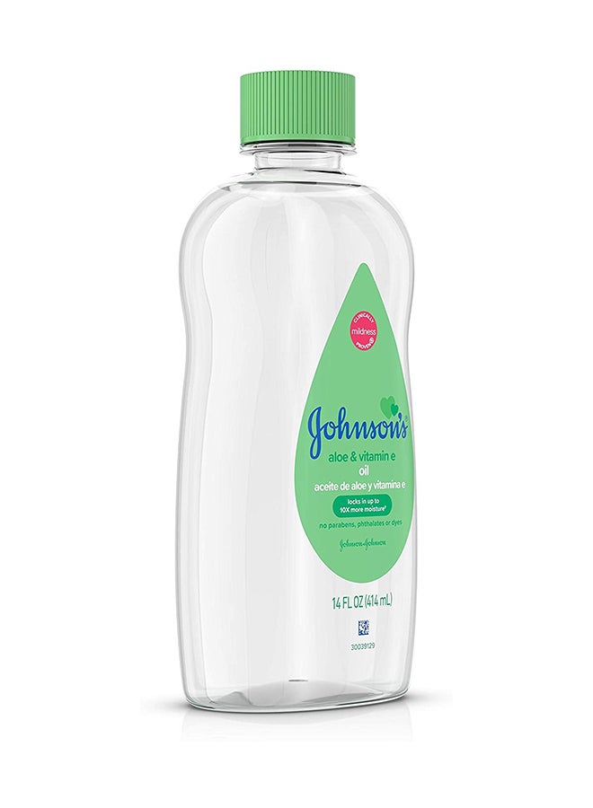 Johnson's - Aloe Vera And Vitamin E Baby Oil - Image 1