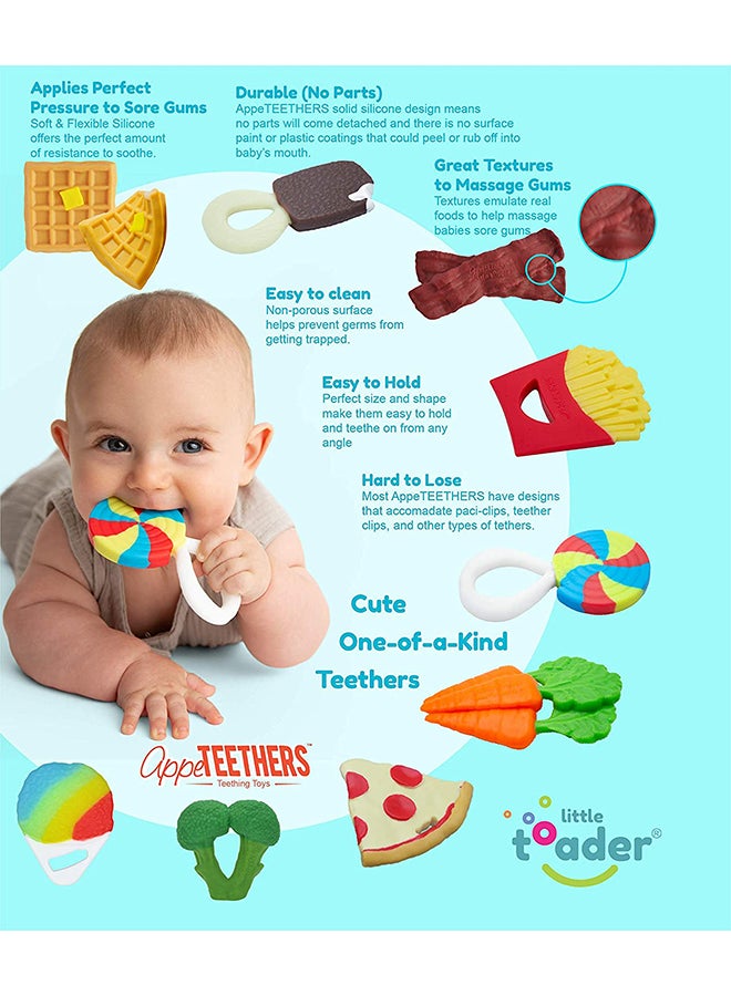 Little Toader - Soft Silicone Fry Shaped Teether - Image 1