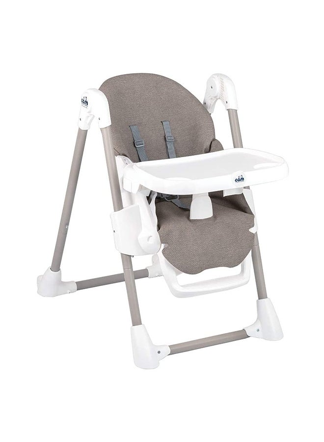 cam Pappananna Foldable High Chair - Grey  - Image 4