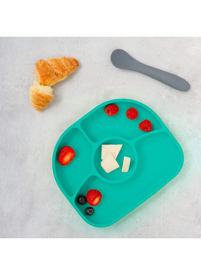 bbluv - Silicone Plate With Spoon - Image 1