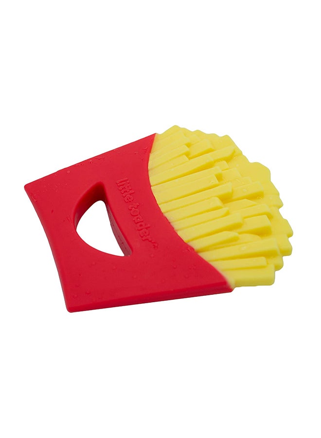 Little Toader - Soft Silicone Fry Shaped Teether - Image 1