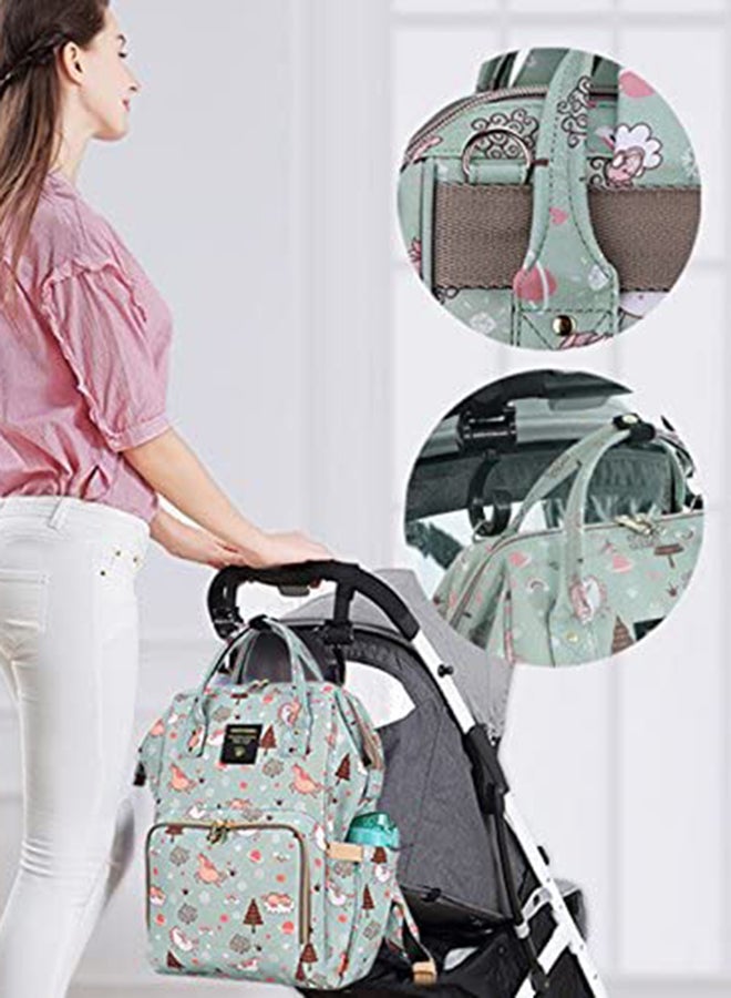 Dream Sky Printed Diaper Bag With Usb And Hooks, Multiple Inner Pockets, Waterproof Pocket, 6-9 Months - v1623844401/N40930156A_7