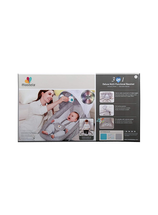 Mastela - 3 In 1 Multi-Functional Baby Bassinet With Integrated Mosquito Net - Image 1