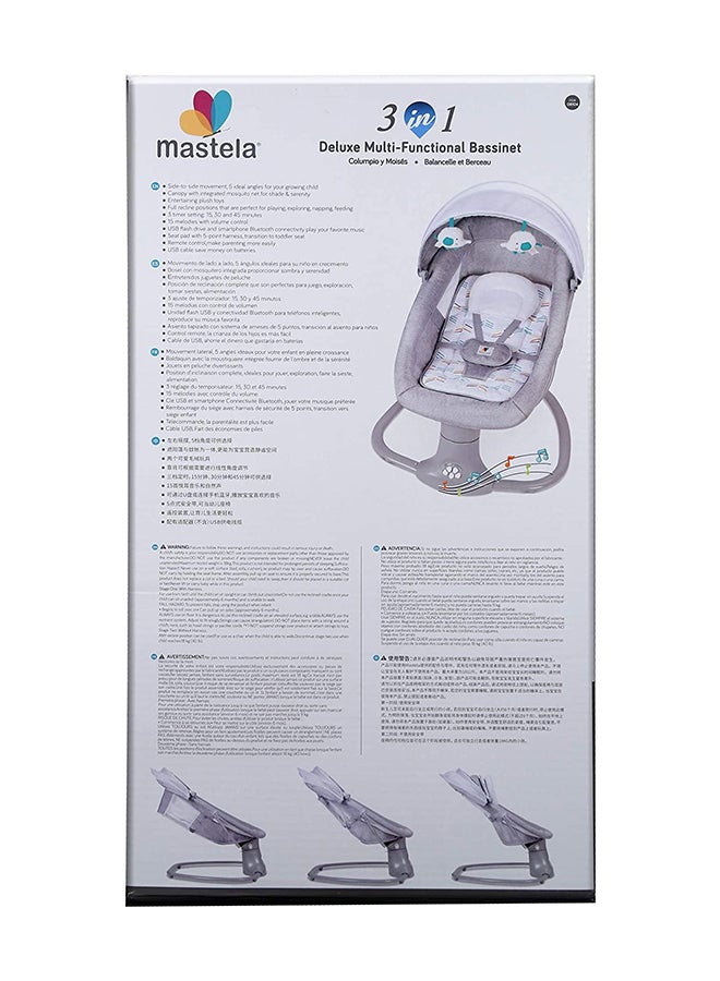 Mastela - 3 In 1 Multi-Functional Baby Bassinet With Integrated Mosquito Net - Image 1
