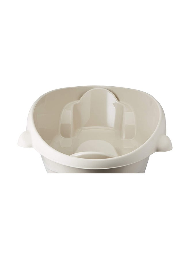 Cam حوض الاستحمام بوليسينا للأطفال - لون كريمي - Image 4