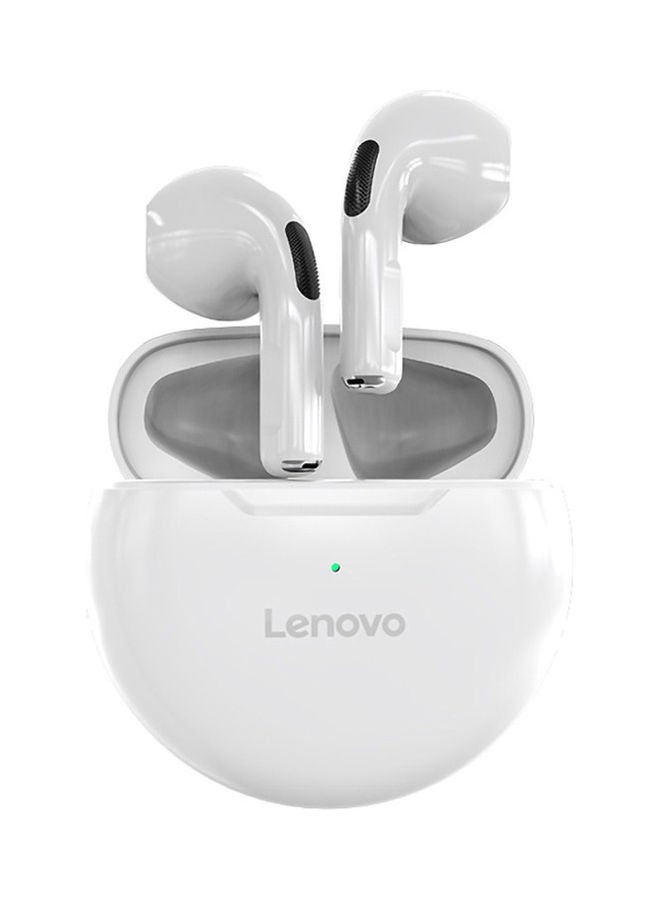 Lenovo - HT38 TWS Wireless Headphones White - Image 1