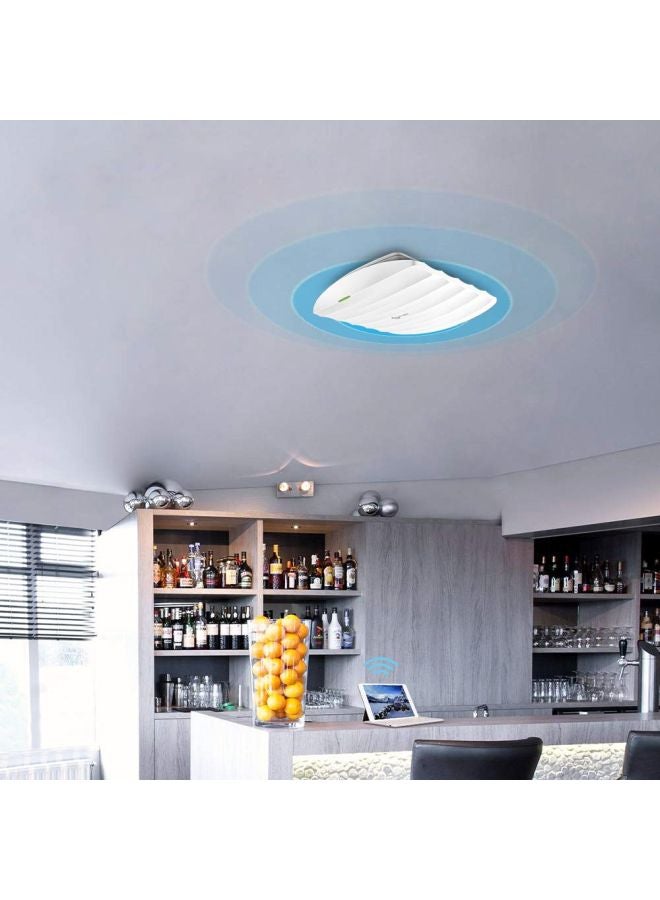 TP-LINK - 300Mbps Wireless N Ceiling Mount Access Point - EAP115 | White - Image 1