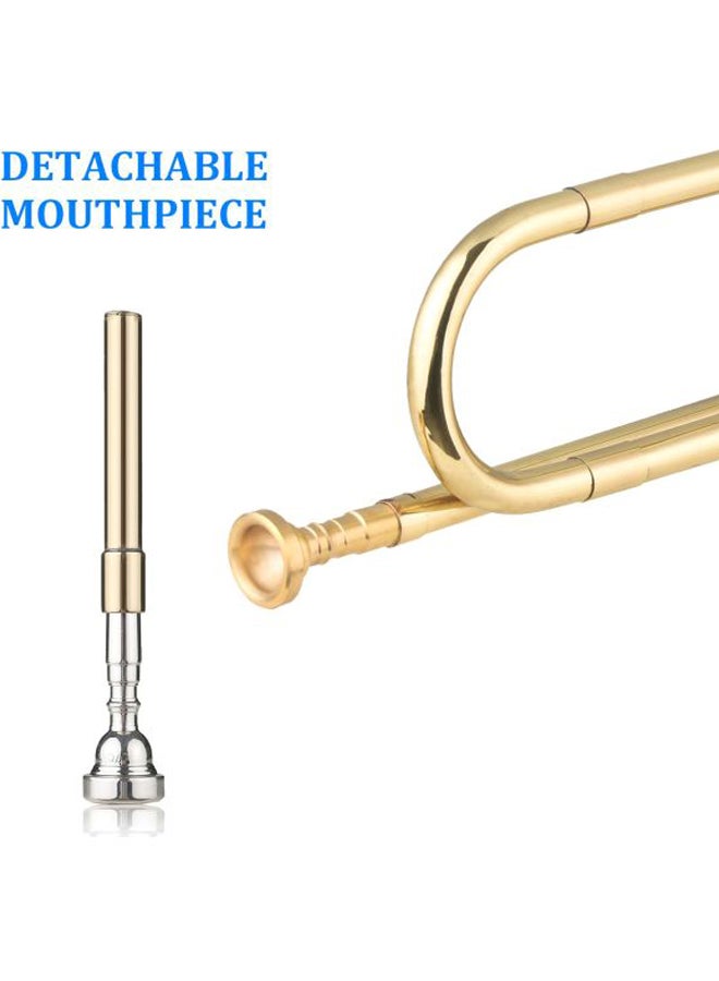 Muslady - C-Bugle Trumpet with Mouthpiece - Image 1
