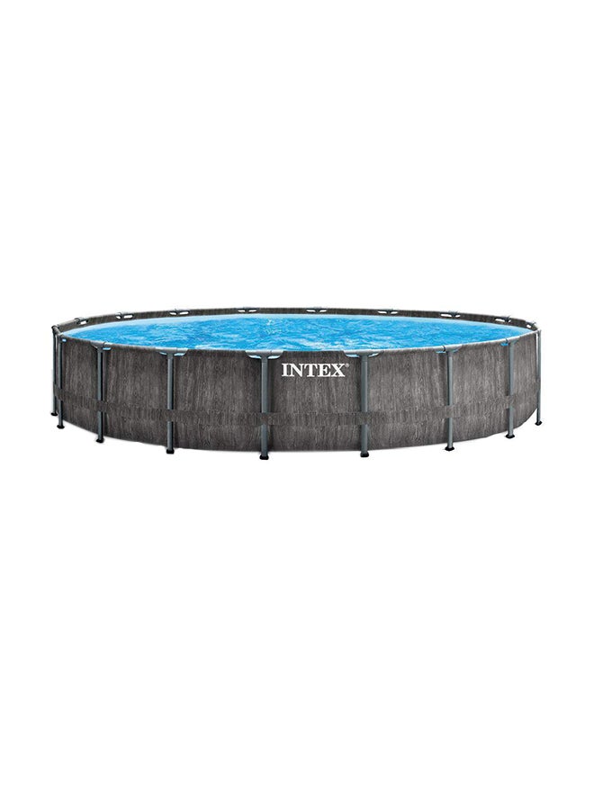 INTEX Prism Frame Round Swimming Pool 549x122cm  - Image 1