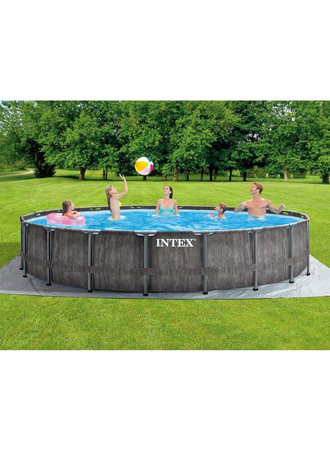 INTEX Prism Frame Round Swimming Pool 549x122cm  - Image 5