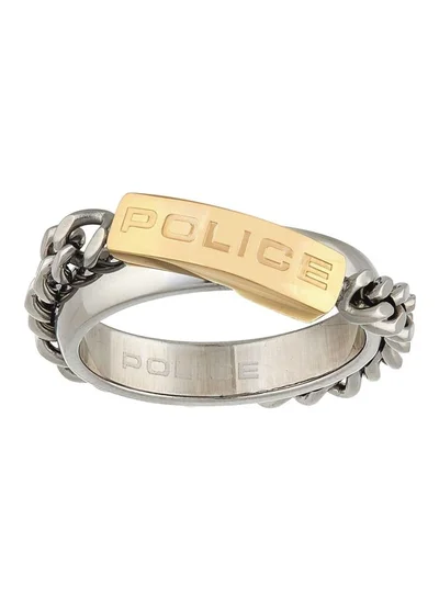 POLICE Gold Plated Cocktail Ring