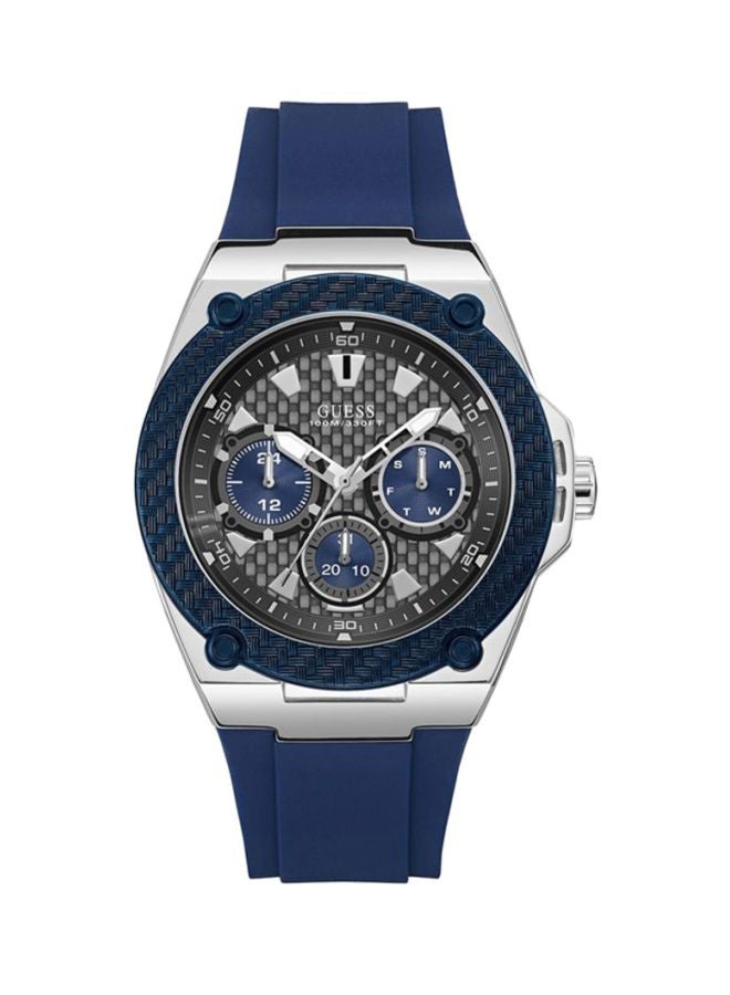 GUESS - Men's Legacy Analog Watch W1049G1 - 45 mm - Blue - Image 1