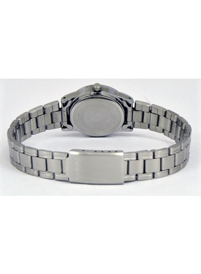 CASIO Women's Women's Analog Watch LTP-V001D-1BUDF - 31 mm - Silver  - Image 2