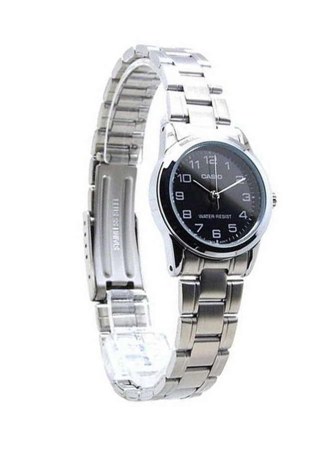 CASIO Women's Women's Analog Watch LTP-V001D-1BUDF - 31 mm - Silver  - Image 3